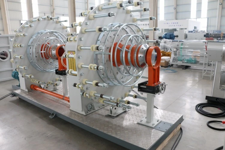 Large Diameter HDPE Hollow Wall Pipe Extrusion Line factory